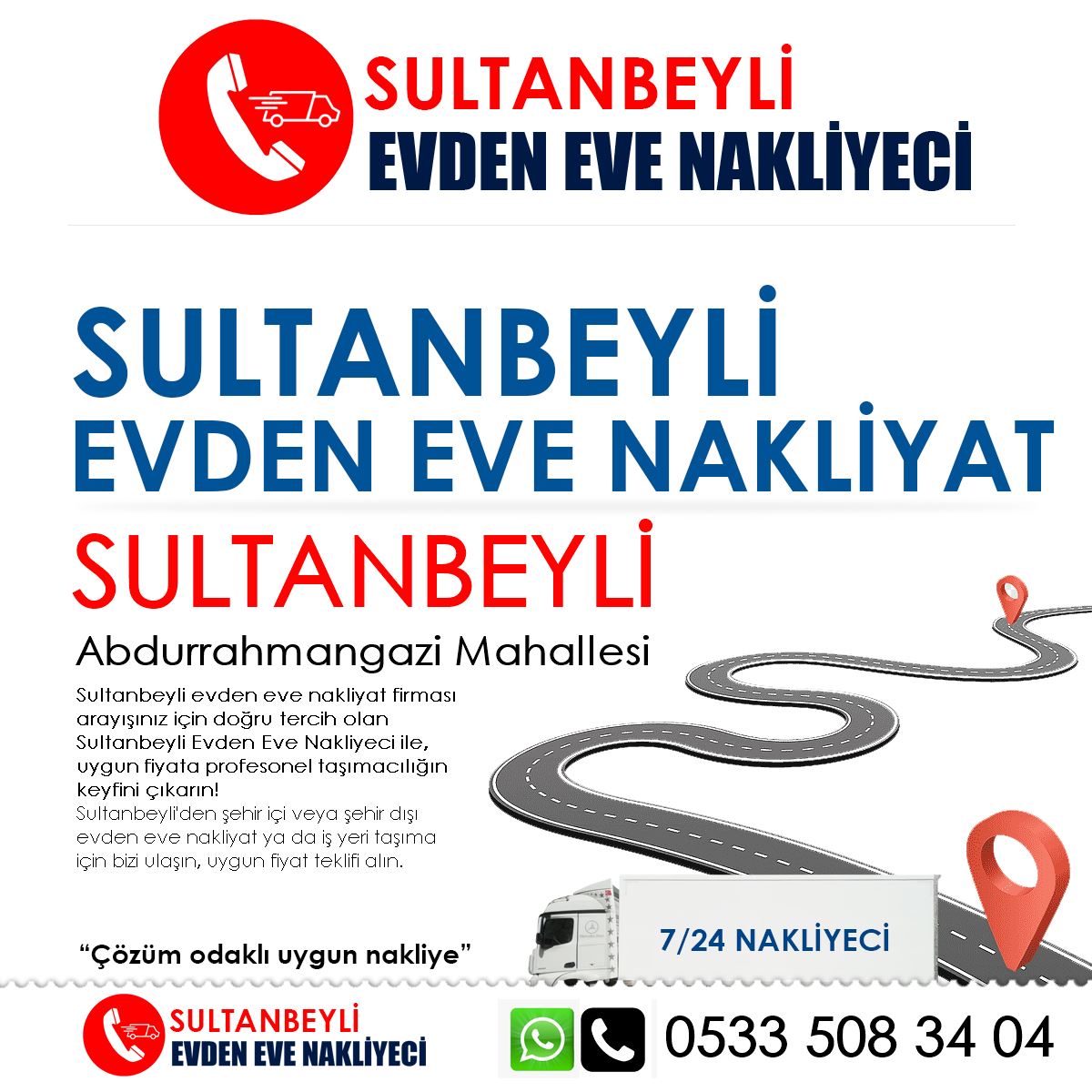 Abdurrahmangazi EVden Eve Nakliyat ve İş Yeri Taşıma