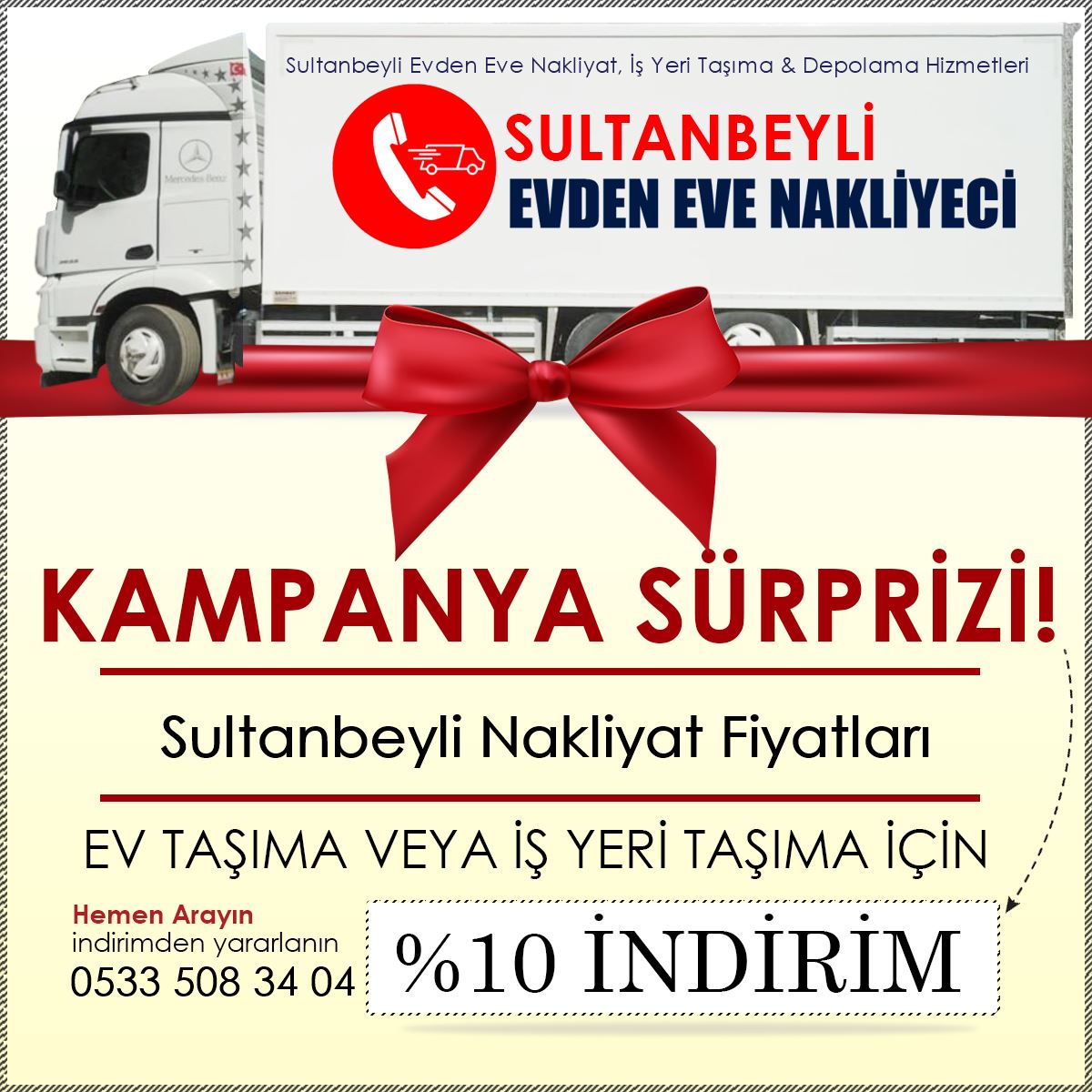 Sultanbeyli Nakliyat Fiyatları