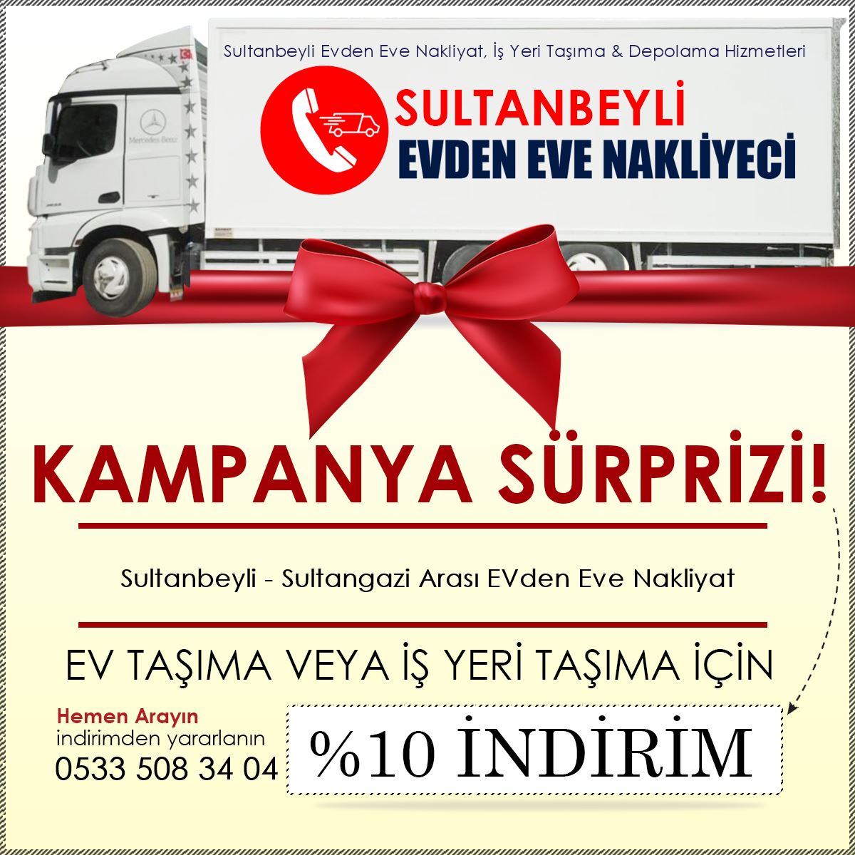 Sultanbeyli - Sultangazi Arası EVden Eve Nakliyat