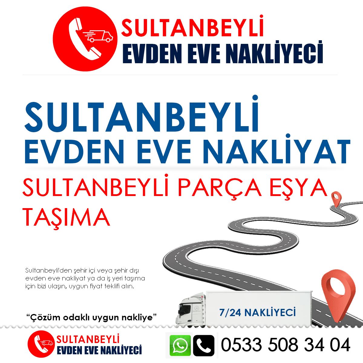 Sultanbeyli Parça Eşya Taşıma